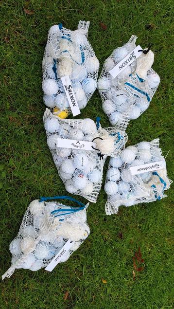 Gebruikte Golfballen - Zakken van 25 stuks beschikbaar voor biedingen