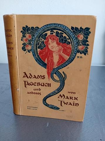 Adams Tagebuch und anderes van Mark Twain 1e druk 1901 beschikbaar voor biedingen