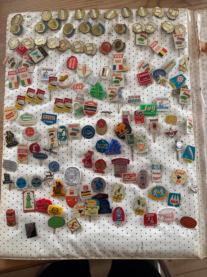 Vintage Speldjes Collectie, Verzamelen, Speldjes, Pins en Buttons, Gebruikt, Speldje of Pin, Merk, Ophalen of Verzenden