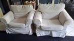 Gratis  Fauteuils 2, Huis en Inrichting, Fauteuils, Ophalen, Gebruikt, 75 tot 100 cm, Stof