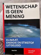Boek Wetenschap is geen mening, Roel Grit, Ophalen of Verzenden, Zo goed als nieuw, Noordhoff Uitgevers