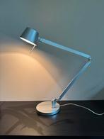 Mooie grijze bureaulamp, Ophalen of Verzenden, Gebruikt, Metaal