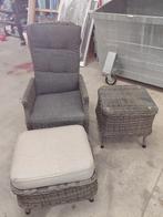 Te koop Tuinset, Ophalen, Gebruikt, Wicker