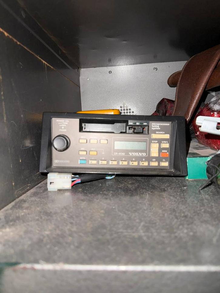 NOS Volvo CR-406I Autoradio Cassettespeler, Auto diversen, Autoradio's, Nieuw, Ophalen of Verzenden