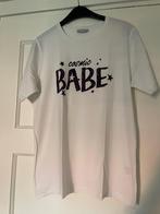 T-shirt ‘Cosmic Babe’ Loavies maat L, Maat 42/44 (L), Ophalen of Verzenden, Wit, Zo goed als nieuw