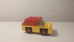 Lego Basic 1606 Red & Yellow Car, Complete set, Gebruikt, Ophalen of Verzenden, Lego