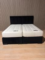 Pullman Matras + Boxspring 160x200, Zwart, Tweepersoons, Ophalen of Verzenden, Zo goed als nieuw