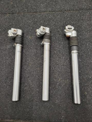 3x verende zadelpen. 2x post modern 1x Humperc beschikbaar voor biedingen