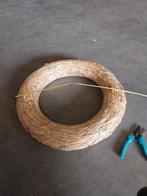 60 cm nieuwe grote krans van stro. 10 cm dik, Ophalen, Nieuw