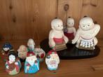 Japanse geluksbeeldjes en Sumoworstelaars, Antiek en Kunst, Ophalen of Verzenden