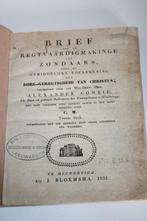 Alexander Comrie - Brief over de rechtvaardigmaking (1832), Ophalen of Verzenden, Gelezen, Christendom | Protestants