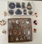 Vintage houten kersthangertjes, Ophalen of Verzenden