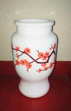 Vintage Opaline Vaas Ariel België uit 1960 Zo Goed Als Nieuw, Antiek en Kunst, Antiek | Vazen, Ophalen of Verzenden