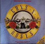 Guns N' Roses Welcome To The Jungle 1987 Poster Sleeve, Cd's en Dvd's, Vinyl | Hardrock en Metal, Ophalen of Verzenden, Zo goed als nieuw