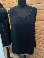 Zwarte Top met Studs - maat M/L nieuw, Maat 38/40 (M), Zwart, Nieuw, Ophalen of Verzenden