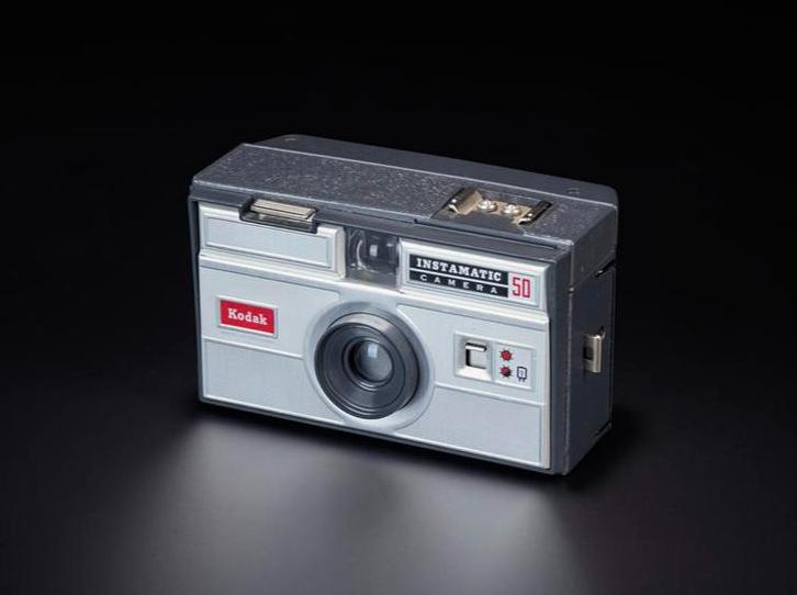 Kodak Instamatic 50 zoekercamera, Audio, Tv en Foto, Fotocamera's Analoog, Zo goed als nieuw, Compact, Kodak, Ophalen of Verzenden