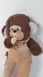 Vintage Monchichi knuffel, Snoopy tuinbroek. 8A11, Tweedehands verkoop, Tweedehands verkoop, Gebruikt, Overige typen