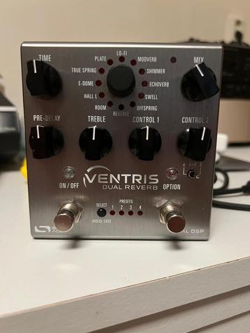 Ventris Dual Reverb Stereo Pedal  beschikbaar voor biedingen