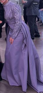 Lila Maxi Avondjurk - Modest & Elegant, Galajurk, Paars, Ophalen of Verzenden, Zo goed als nieuw