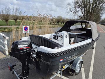 Mooie Corsiva 475 New Age met 15pk Suzuki evt. Trailer  beschikbaar voor biedingen
