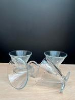 Set Italiaanse dessertglazen, Glas of Glazen, Ophalen of Verzenden, Overige stijlen, Glas