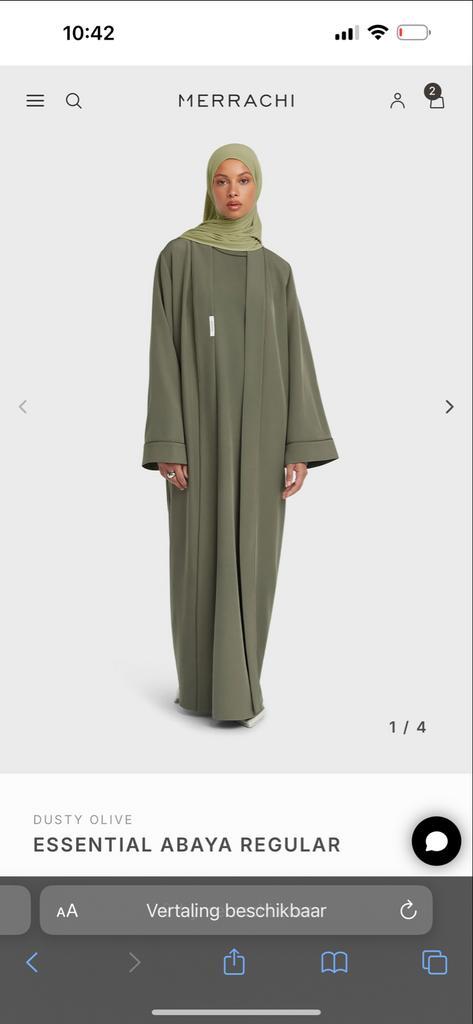 Merrachi Abaya/Jurk - Diverse Maten & Kleuren, Kleding | Dames, Jurken, Zo goed als nieuw, Maat 42/44 (L), Overige kleuren, Ophalen of Verzenden