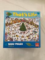 That's Life Puzzel KERST - 1000 stukjes, Ophalen of Verzenden, 500 t/m 1500 stukjes, Zo goed als nieuw, Legpuzzel