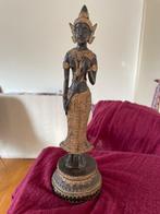 Bronzen beeldje vrouw (nimf) uit Thailand, Ophalen of Verzenden