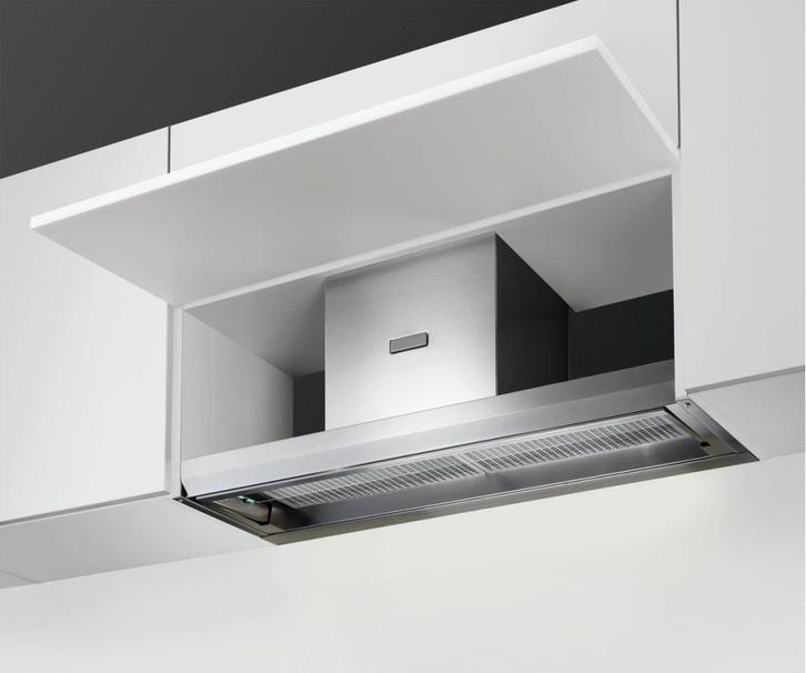 AEG DPE3940M Semi-ingebouwd uittrekbaar 581m³/uur C RVS, Witgoed en Apparatuur, Afzuigkappen, Inbouw, 400 tot 600 m³ per uur, Motor