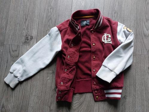 Baseball Varsity-Jack Bordeaux Kleur (Maat 122/128), Kinderen en Baby's, Kinderkleding | Maat 128, Gebruikt, Jongen, Jas, Ophalen of Verzenden