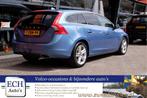 Volvo V60 2.0 D4 181 pk Summum, Leer, Adaptieve CC, Four-C o, Voorwielaandrijving, 4 cilinders, Blauw, Leder