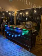 Rvs Cocktailbar met houtlook!, Huis en Inrichting, Barren, Ophalen, Zo goed als nieuw