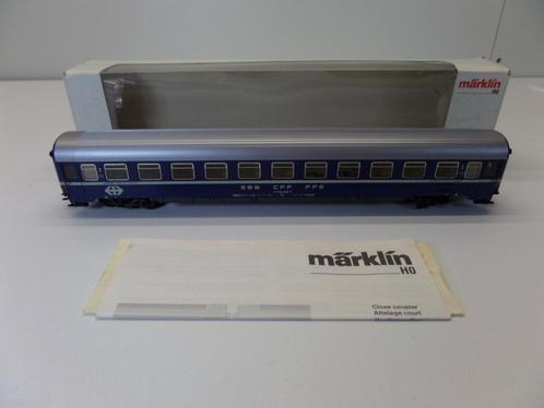 Marklin Märklin 4268 H0 Personenrijtuig van de SBB, Hobby en Vrije tijd, Modeltreinen | H0, Zo goed als nieuw, Wagon, Wisselstroom