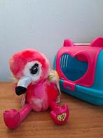 Flamingo met geluid in draagmand. Nieuw., Ophalen of Verzenden, Nieuw