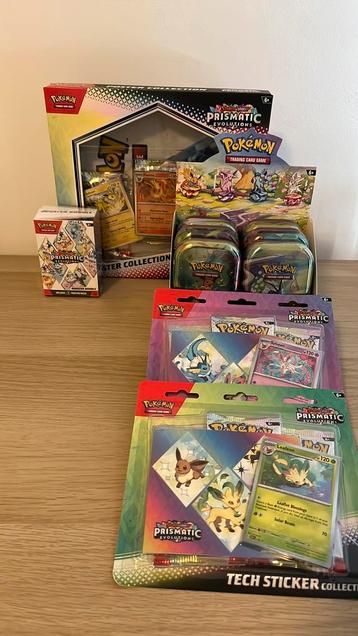 Pokemon prismatic evolution  beschikbaar voor biedingen