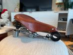 Brooks B135 bruin honey nieuwstaat, Fietsen en Brommers, Fietsonderdelen, Algemeen, Ophalen of Verzenden, Zo goed als nieuw, Brooks