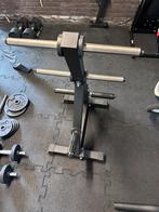 Schijvenstandaard, Sport en Fitness, Fitnessmaterialen, Ophalen, Zo goed als nieuw