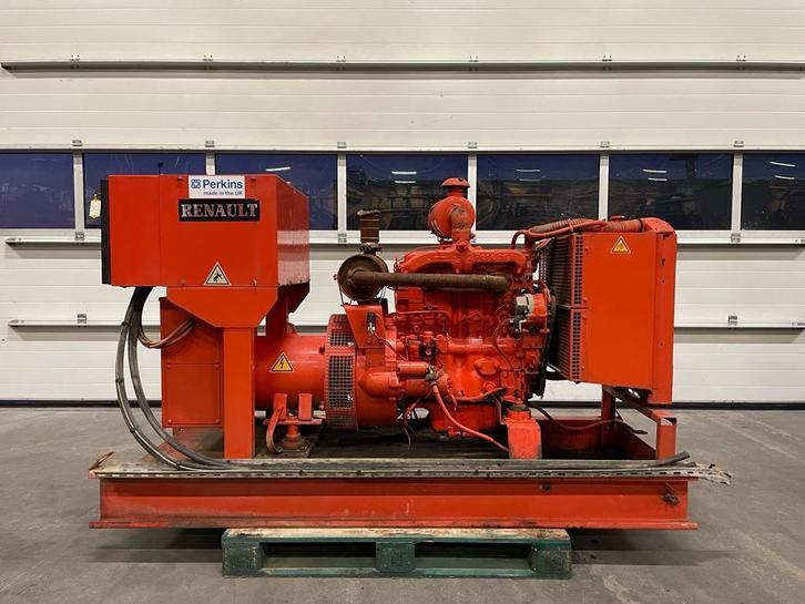 Perkins Leroy Somer 40 kVA open generatorset, Zakelijke goederen, Machines en Bouw | Aggregaten, Ophalen of Verzenden