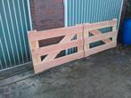 Nieuw Douglas/ inrijpoort landhek 3 meter, Ophalen, Nieuw, Hout, Tuinhek