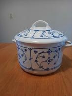 Blauwe Saks Soepterrine, Ophalen