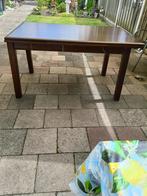 Tafel, Huis en Inrichting, Tafels | Eettafels, Ophalen, Gebruikt, 100 tot 150 cm, Eikenhout