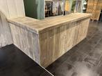 L-model toonbank, balie van steigerhout in elke maat en vorm, Ophalen, Nieuw