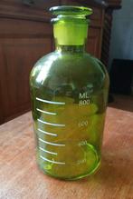 Groene apothekers fles, Antiek en Kunst, Antiek | Glas en Kristal, Ophalen of Verzenden