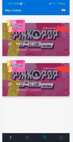 2 X Pinkpop ticket, Zaterdag 21 juni 2025, Twee personen