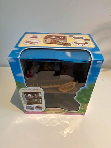 Sylvanian Families Speelhuisje + Figuren & Doos beschikbaar voor biedingen