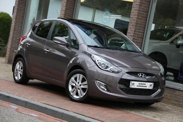 Hyundai ix20 1.6i i-Catcher Automaat Schuifdak Leer Navi Cam, Auto's, Hyundai, Te koop, iX20, ABS, Achteruitrijcamera, Airbags
