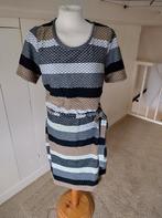 Les copines jurk nieuw streep L stretch, Zwart, Maat 42/44 (L), Nieuw, Ophalen of Verzenden