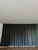Grijze gordijnen, Huis en Inrichting, Stoffering | Gordijnen en Lamellen, Ophalen, Zo goed als nieuw, 200 cm of meer