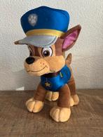 PAW Patrol knuffel Chase. 30 cm. ZGAN. (meer; zie foto 2), Ophalen of Verzenden, Zo goed als nieuw, Hond