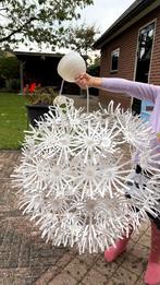 IKEA Lamp - Witte Bloemen Design, Ophalen, Gebruikt, Overige materialen, Minder dan 50 cm